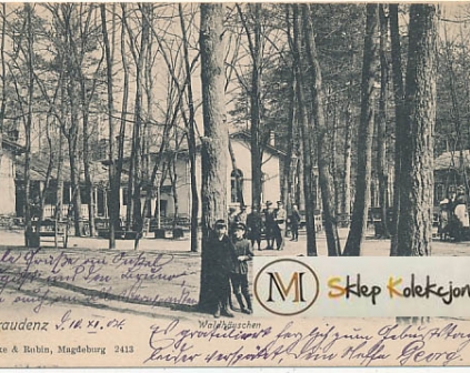 Grudziądz Park 1904r,