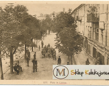Łomża Ulica wojsko