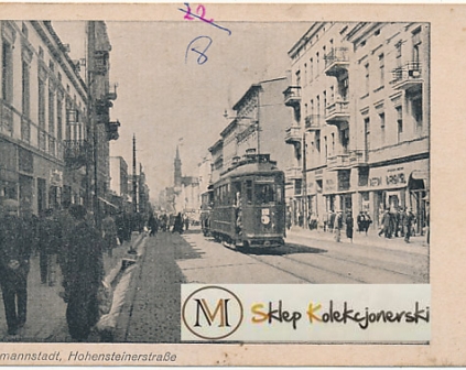 Łódź, Litzmannstadt Hohensteiner Strasse żydzi