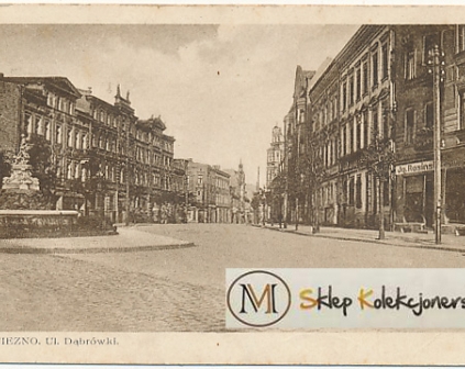 Gniezno ul. Dąbrówki 1929r