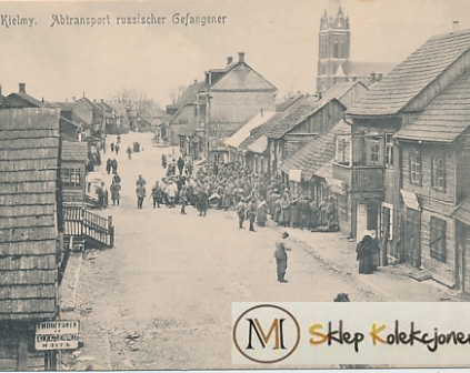 Kielmy Ulica jeńcy rosyjscy
