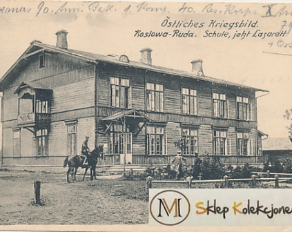 Kozłowa Ruda Lazaret Ostliches Kriegsbild 1915r