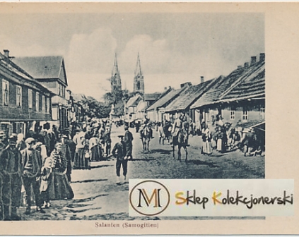 Sałanty, Salanten Ulica wojsko