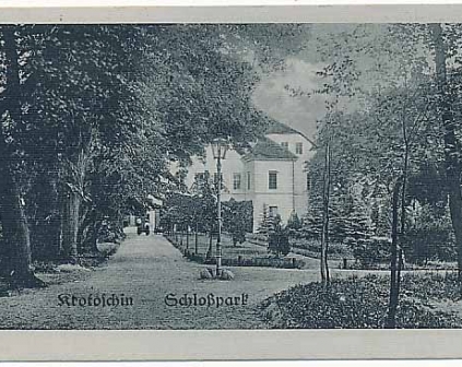 Krotoszyn Park 1918r