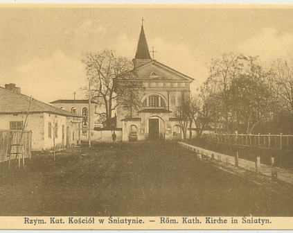 Śniatyn Kościół katolicki