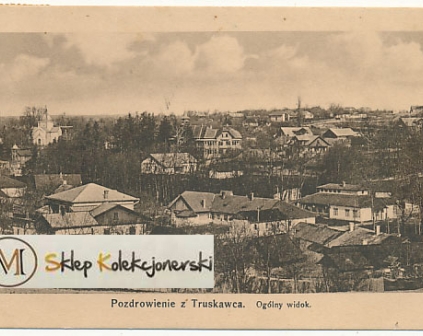 Truskawiec Widok ogólny 1918r