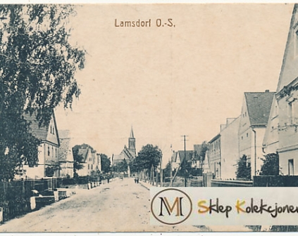 Łambinowice ulica 1916r
