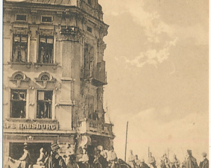 Przemyśl Pierwsza patrol kozacki 1916r
