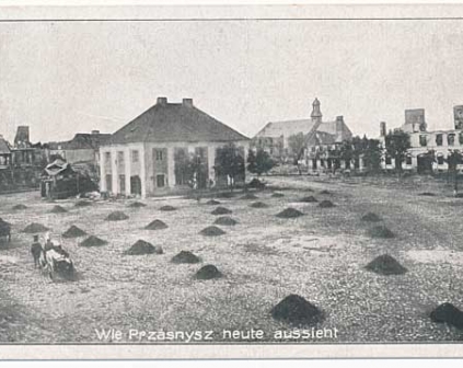 Przasnysz Rynek 1915r