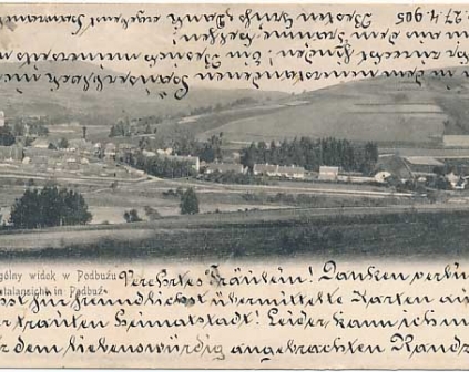 Podbuż Widok ogółny 1905r
