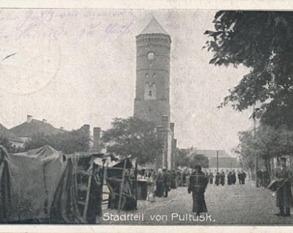 Pułtusk rynek żydzi kramy
