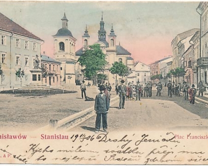 Stanisławów Stanislau Ulica Franciszka 1906r