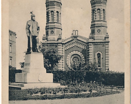 Mysłowice Synagoga 1917r