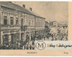 Brzeziny Rynek targ 1915r