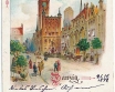 Gdańsk Ratusz litografia 1899r