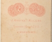 Warszawa Foto. Kostka i Mulert Dziecko kartonik tekturka CDV