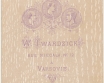 Warszawa Foto. Twardzicki Kobieta kartonik tekturka CDV
